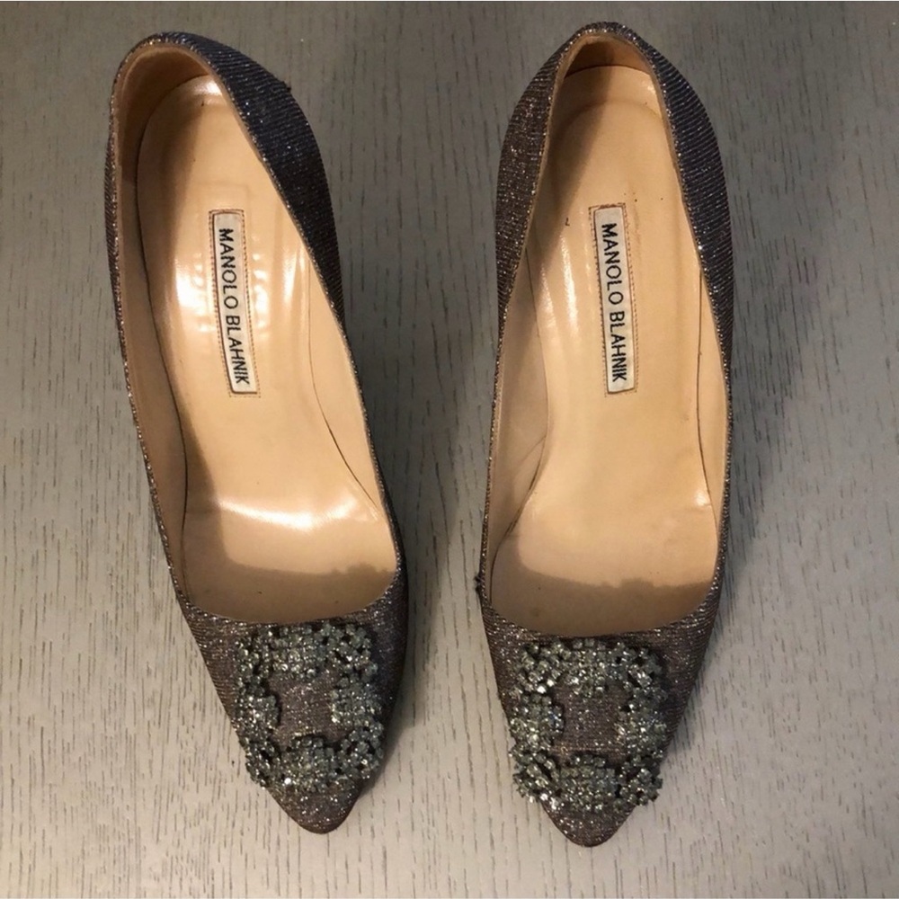 Manolo Blahnik Embellished heels
